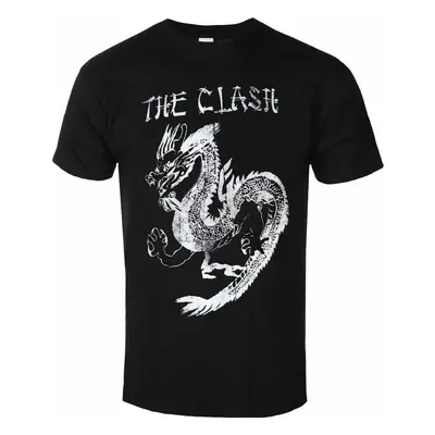 Men's t-shirt The Clash - Dragon - Black - ROCK OFF