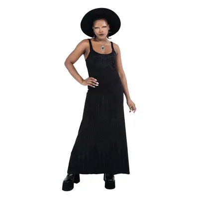 Women's dress KILLSTAR - Dethroned Maxi - Black