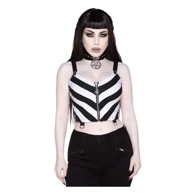 Women's tank top (top) KILLSTAR - Stripe O Negative - STRIPE