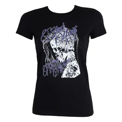 t-shirt street women's - PUNK - BLACK HEART