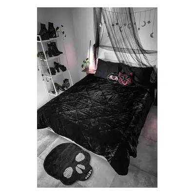 bedspread (blanket) KILLSTAR - Jet Velvet - Black