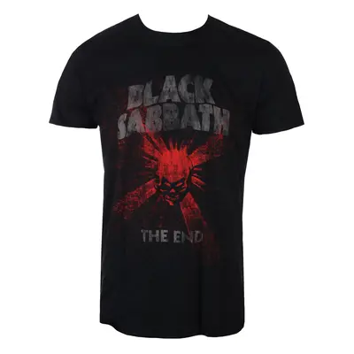 t-shirt metal men's Black Sabbath - The End Skull Shine - ROCK OFF