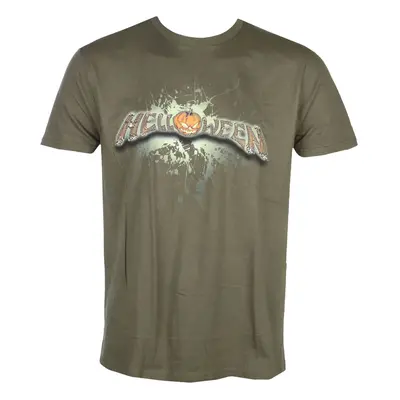 Men's t-shirt HELLOWEEN - Unarmed - Khaki - NUCLEAR BLAST