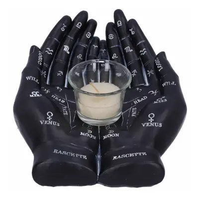 decoration (candle holder) Palmist's Guide - Black