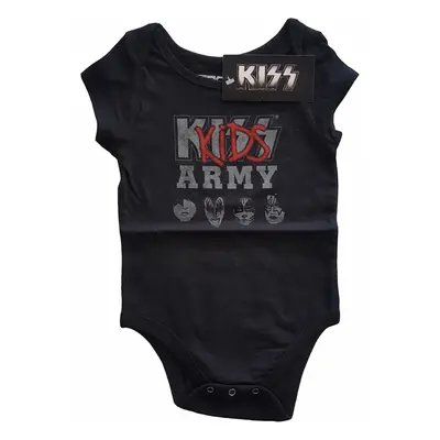 Children's bodysuit Kiss - Kids Army - ROCK OFF