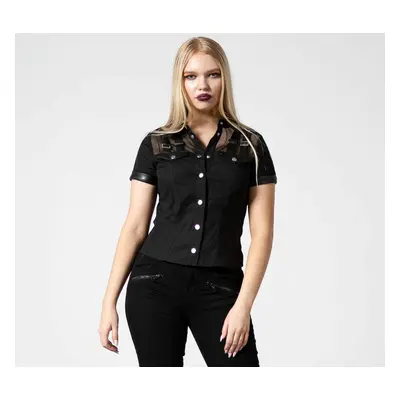 women's shirt KILLSTAR - Obey My Command - Black