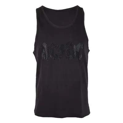 top men AC / DC - BALCK LOGO DIAMONTE - AMPLIFIED