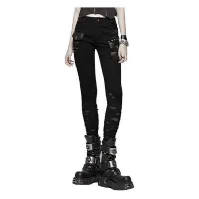 Women's trousers PUNK RAVE - Destruction