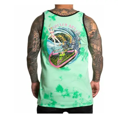 men's tank top SULLEN - GRIM RIPPER - NEPTUNE/DK.NEPTUNE CRYSTAL WSH