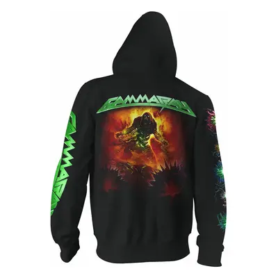 men's sweatshirt Gamma Ray - Years Green Logo - ART WORX