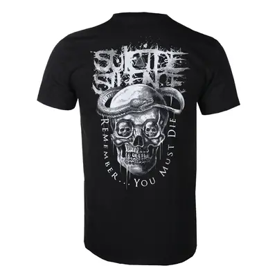 men's t-shirt Suicide Silence - (Skull Snake) - Black - KINGS ROAD