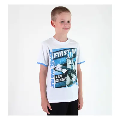 boys' t-shirt TV MANIA - Star Wars Clone - White