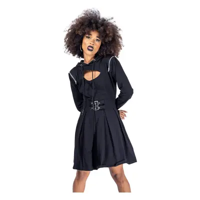 women's dress HEARTLESS - BLACKOUT - BLACK