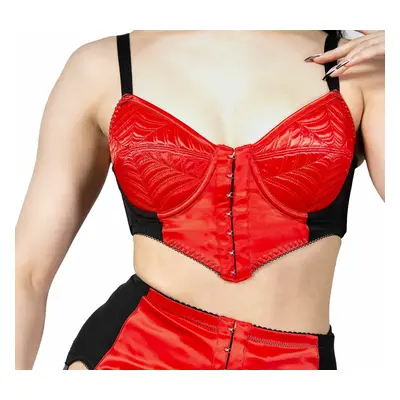 bra for women KILLSTAR - Scarlet Webutant Bullet - Red