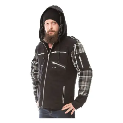 Winter jacket POIZEN INDUSTRIES - JESSE - BLACK