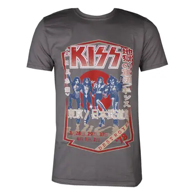 t-shirt metal men's Kiss - Destroyer Tour '78 - ROCK OFF