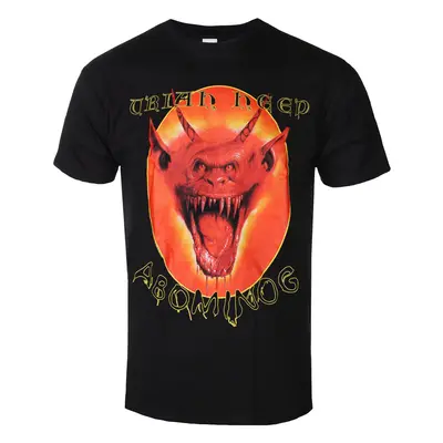 t-shirt metal men's Uriah Heep - ABOMINOG - PLASTIC HEAD