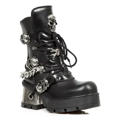 boots NEW ROCK - Itali Negro - Nomada Negro - Planing New Negro