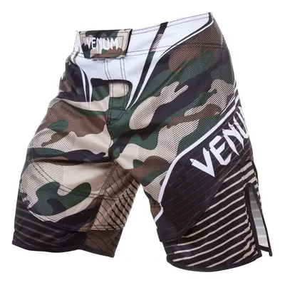 Men's boxing shorts (fightshorts) VENUM - Camo Hero - Green / Brown