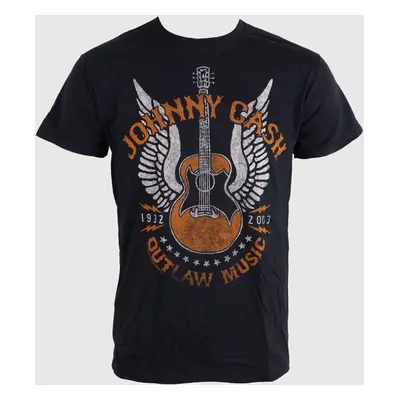 t-shirt men Johnny Cash - Outlaw - Blk - Bravado