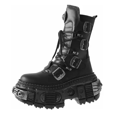 boots NEW ROCK - TANK CASCO NEGRO - POWER ACERO