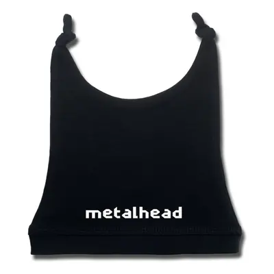 Children's hat metalhead in white - black - Metal-Kids