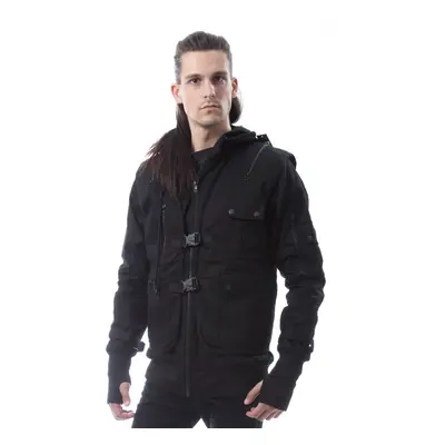 men's jacket POIZEN INDUSTRIES - SEATON - BLACK