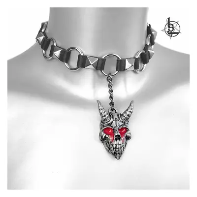 Collar/ choker Skull - Blood Devil