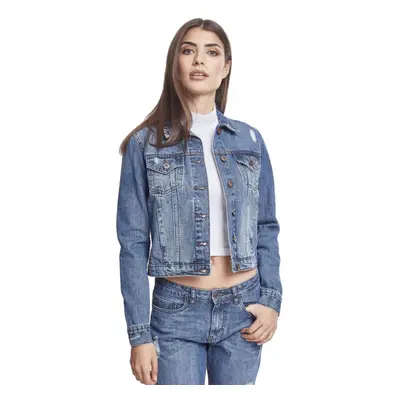 Women's jacket URBAN CLASSICS - Denim - TB1542