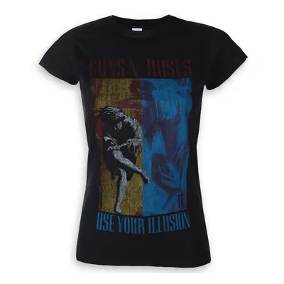 t-shirt metal women's Guns N' Roses - Use Your Illusion - ROCK OFF