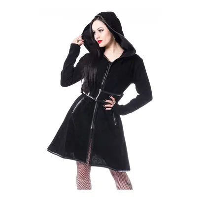 Women's Coat Poizen Industries - DARK SENSE - BLACK