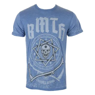 men's t-shirt Bring Me The Horizon - Crooked Young - Mid Blue - ROCK OFF