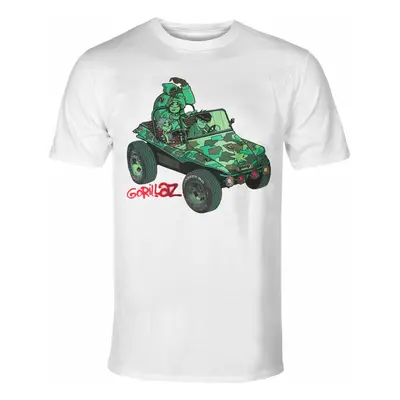 men's t-shirt Gorillaz - Green Jeep - ROCK OFF