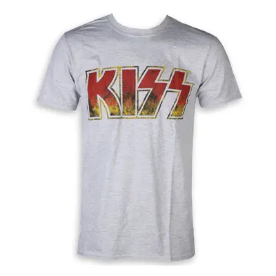 t-shirt metal men's Kiss - Classic Logo - ROCK OFF