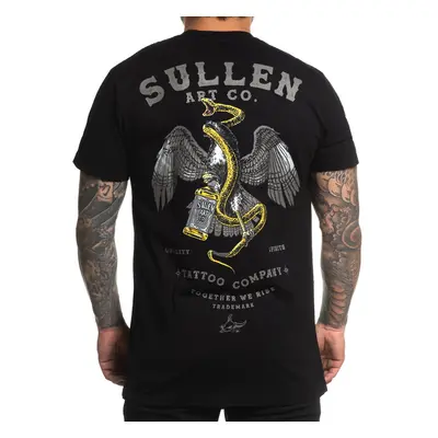 men's t-shirt SULLEN - PREMIUM - BOOZE BRAWL - BLACK