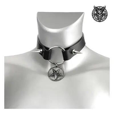 BAPHOMET collar SPIKES