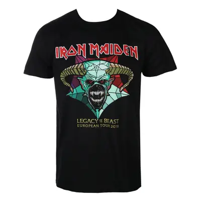 t-shirt metal men's Iron Maiden - Legacy of the Beast European Tour - ROCK OFF