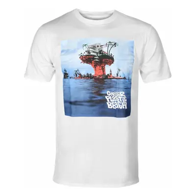 men's t-shirt Gorillaz - Plastic Beach - ROCK OFF