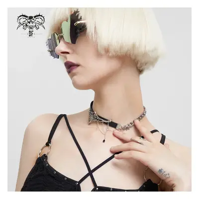 collar DEVIL FASHION - Ms Arachnid Punk