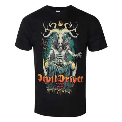 t-shirt metal men's Devildriver - GOAT - PLASTIC HEAD