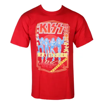 t-shirt metal men's Kiss - Destroyer - LOW FREQUENCY