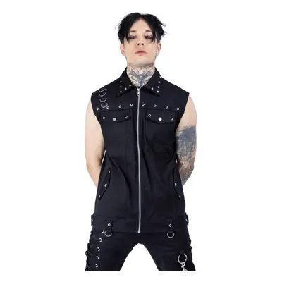 men's vest VIXXSIN - ISAIAS - BLACK