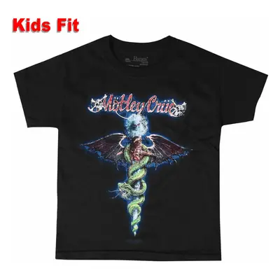 children's t-shirt Mötley Crüe - Blue Dragon - BLACK - ROCK OFF