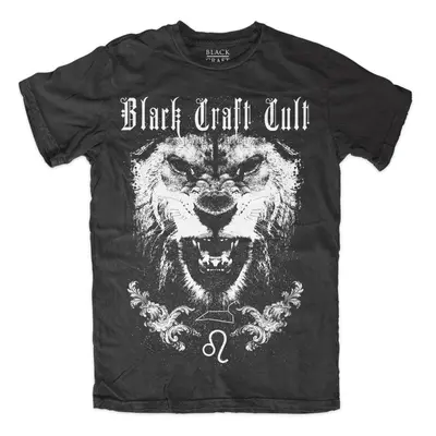 t-shirt men's - Leo - BLACK CRAFT