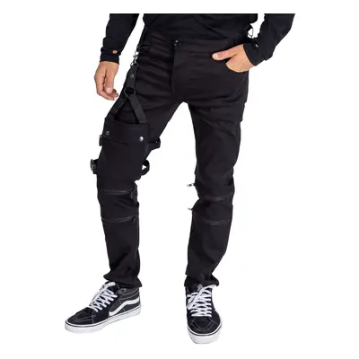 men's trousers VIXXSIN - HAWTHORNE - BLACK