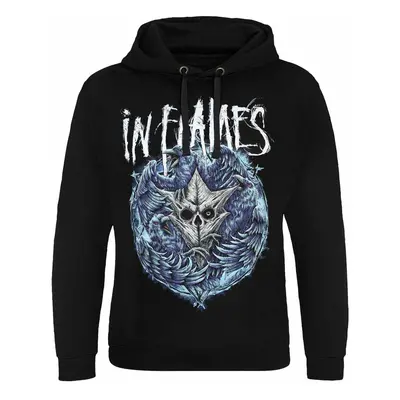 men's hoodie In Flames - Jesterhead Raven