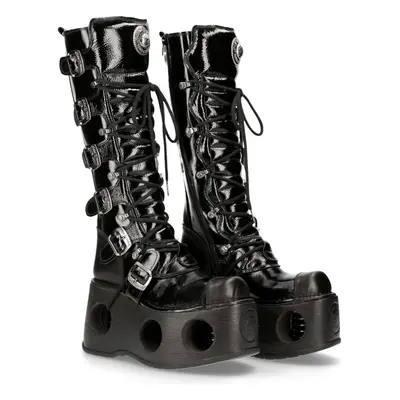 leather boots women's - NEW ROCK