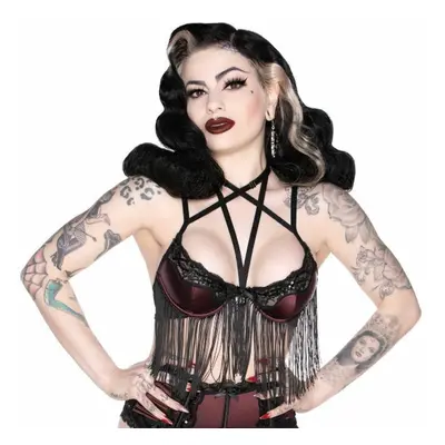 Women's bra KILLSTAR - Shes Poison - WINE