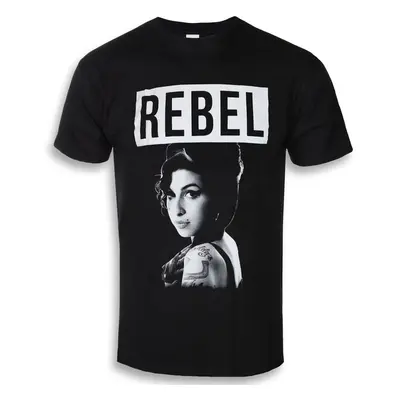 t-shirt metal men's Amy Winehouse - Rebel - ROCK OFF