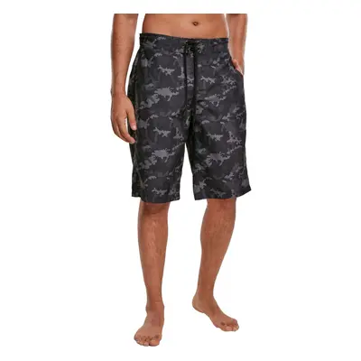 Men's shorts (swimsuit) URBAN CLASSICS - black camo